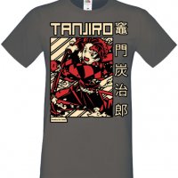 Мъжка тениска Demon Slayer Tanjiro Kamado 02,Анимация,игра,Празник,Повод,, снимка 8 - Тениски - 37936770