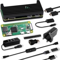 Нов Комплект Raspberry Pi Zero W: Bluetooth, 4K HDMI, OTG Хъб, снимка 1 - Друга електроника - 44211193