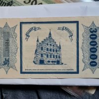 Германия 300,000 Марки 1923 год. AU, снимка 2 - Нумизматика и бонистика - 31004188