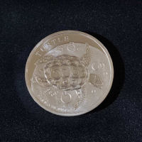 Ниуе 2024 – 5 долара - Костенурка – 2 OZ - Сребърна монета, снимка 2 - Нумизматика и бонистика - 44810630