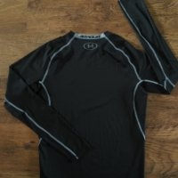 Under Armour HeatGear Long Sleeve Compression Shirt - страхотна мъжка блуза НОВА БЕЗ ЕТИКЕТИ, снимка 10 - Блузи - 39886627