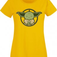 Дамска тениска Star Wars Yoda 1,Филм,Игра,superhero,Изненада,Подарък,Повод,, снимка 10 - Тениски - 37732694