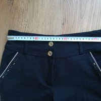 Нов Черен 3/4 панталон, снимка 3 - Панталони - 29509152