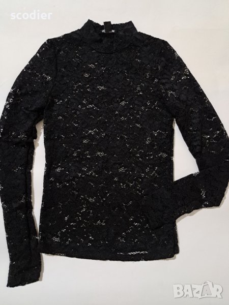 Amisu - дантелена блуза S и М, снимка 1