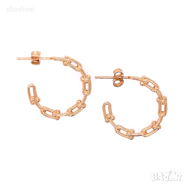 Златни обеци Tiffany & Co. 4,49гр. 14кр. проба:585 модел:34423-3, снимка 1