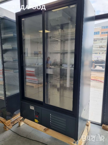 КРАЙСТЕННА ХЛАДИЛНА ВИТРИНА 120x70 с 24 месеца гаранция, снимка 1