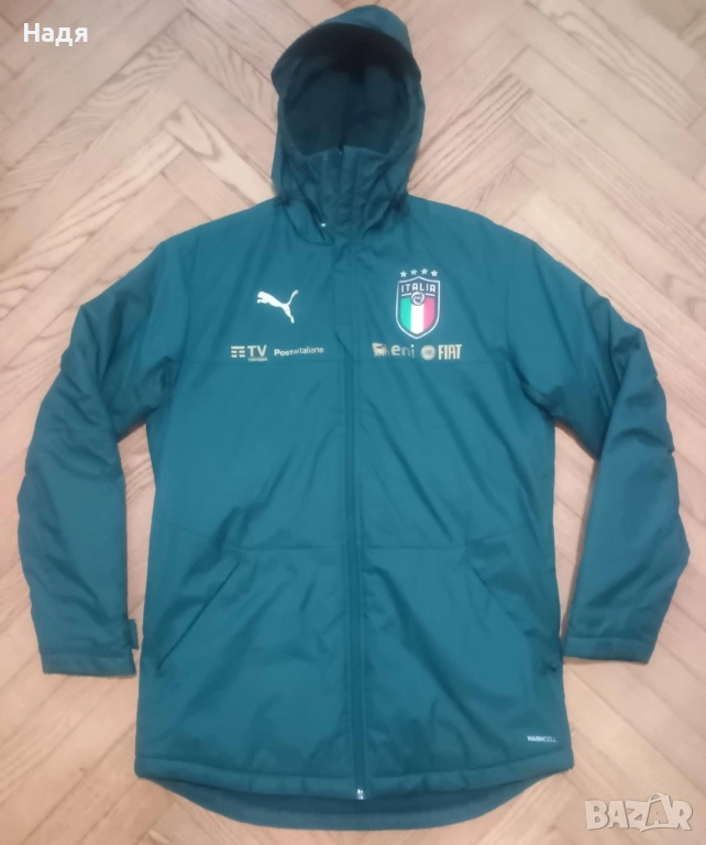 Оригинално Яке на Италия Евро 20/21 Bench Padded Jacket, снимка 1