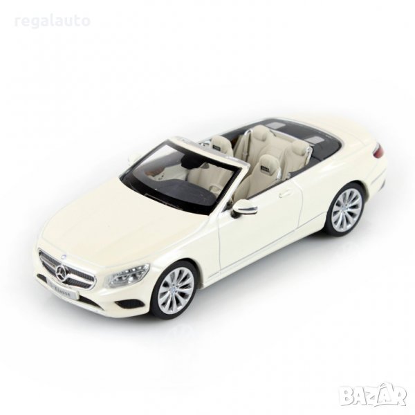 B66960353,умален модел die-cast Mercedes-Benz S-Class A217 Cabriolet,2015 1:43, снимка 1