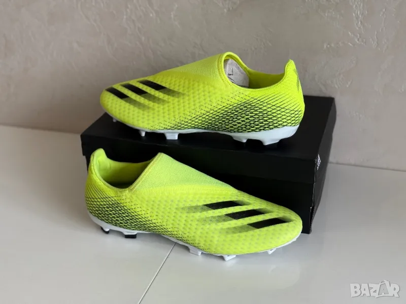 Оригинални футболни бутонки Adidas X Ghosted.3 Laceless | 48 номер, снимка 1