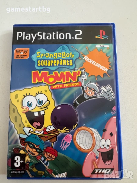 Spongebob Squarepants Movin with Friends за PS2, снимка 1