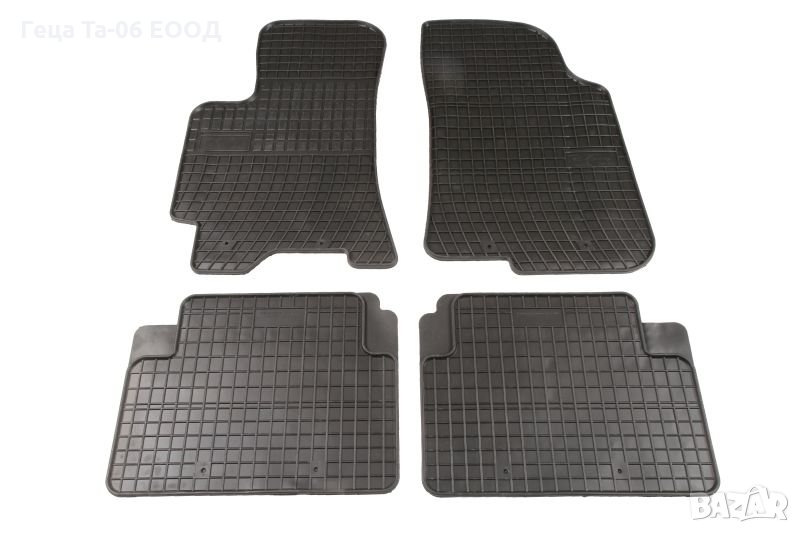 Daewoo Lanos / Гумени стелки за Део Ланос 02.1997->, снимка 1