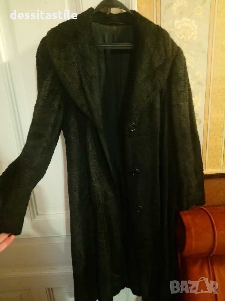 Дълго кожено палто, снимка 1