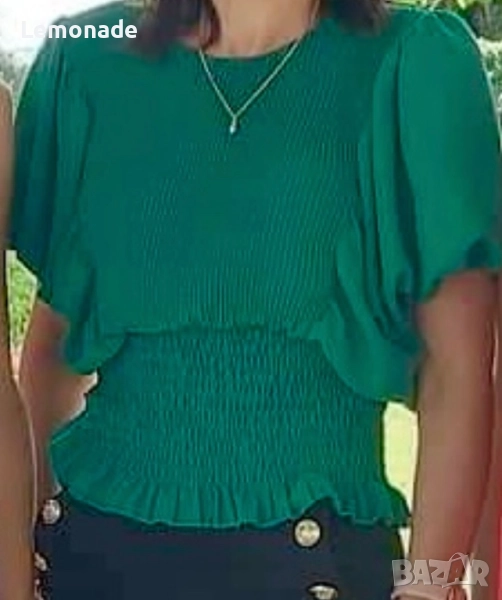 Елегантна дамска блуза С размер, снимка 1