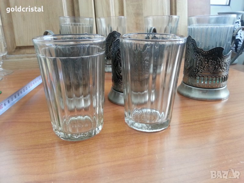 Руски термо стъклени чаши, снимка 1
