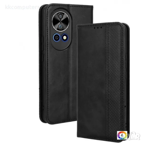 Huawei Nova 13 Magnetic Wallet Кожен Калъф и Протектор, снимка 1