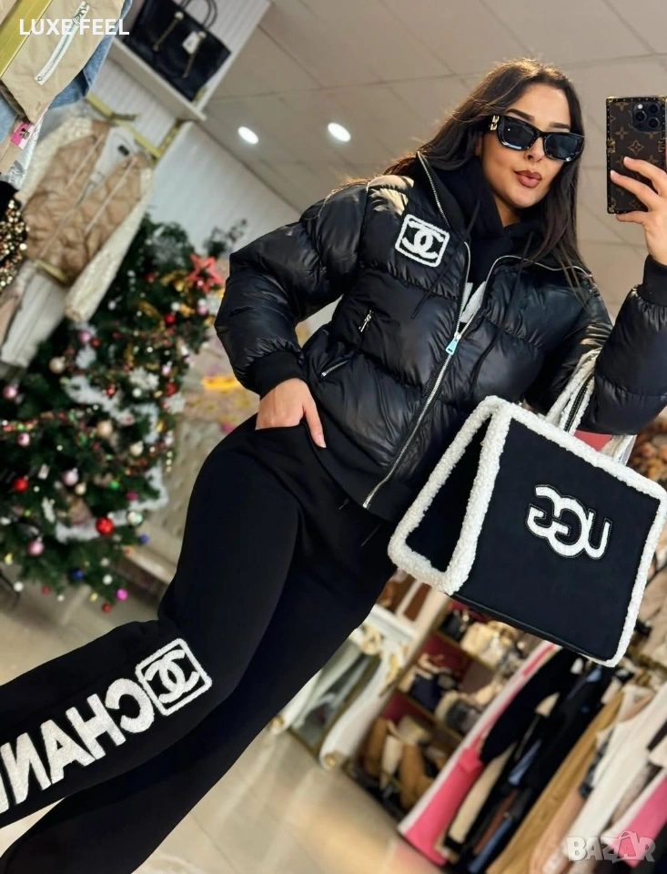 Дамски Комплект Яке + Екип ⚜️ Chanel , снимка 1