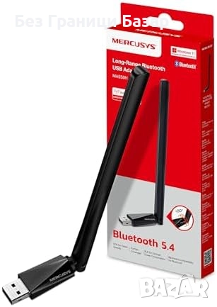 Нов Bluetooth 5.4 USB адаптер за PC и лаптоп – стабилна връзка и обхват, снимка 1
