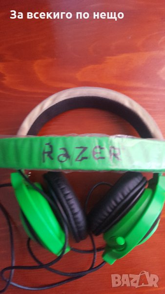 razer kraken green слушалки , снимка 1