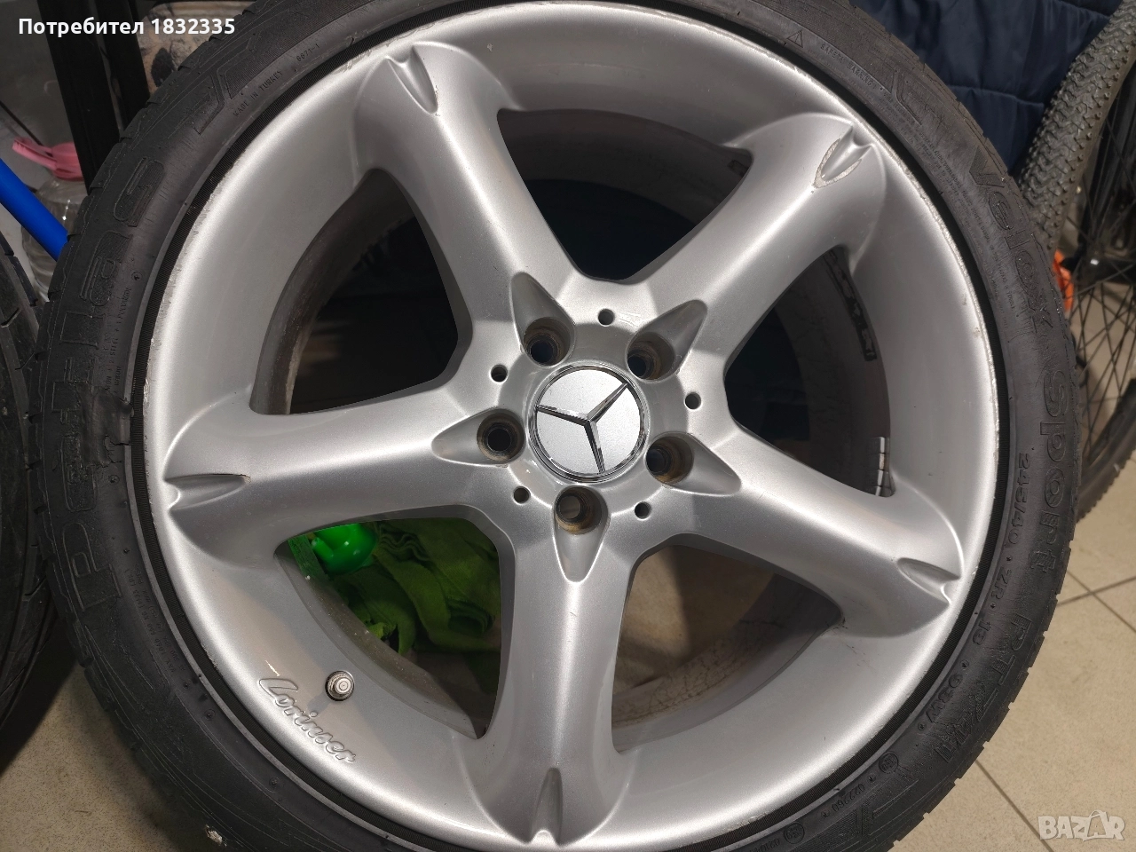 18ки джанти Мерцедес Амг Лоринзер, снимка 1