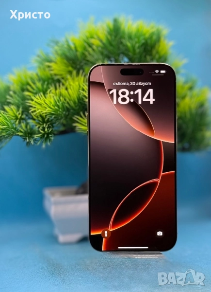 ГАРАНЦИОНЕН!!! Apple iPhone 16 Pro Max, 512GB, 5G, Desert Titanium, снимка 1