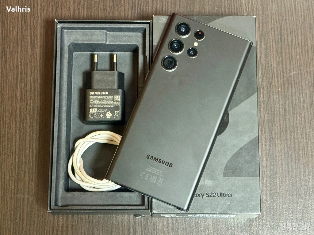 Samsung S22 Ultra 256GB / 12GB RAM / Phantom Black, снимка 1