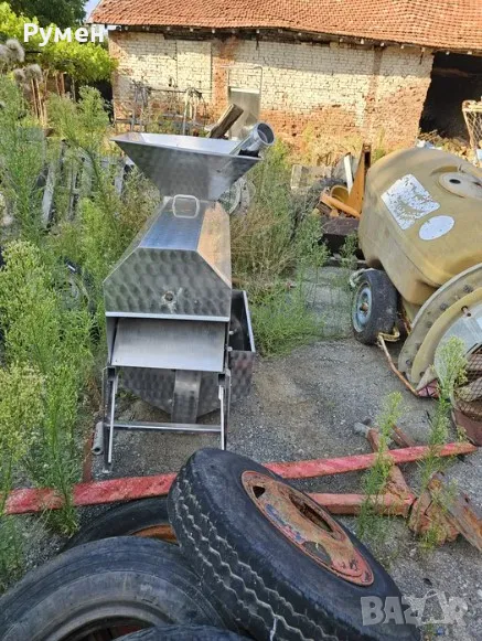 Ронкачна машина за грозде 5тона на час, снимка 1