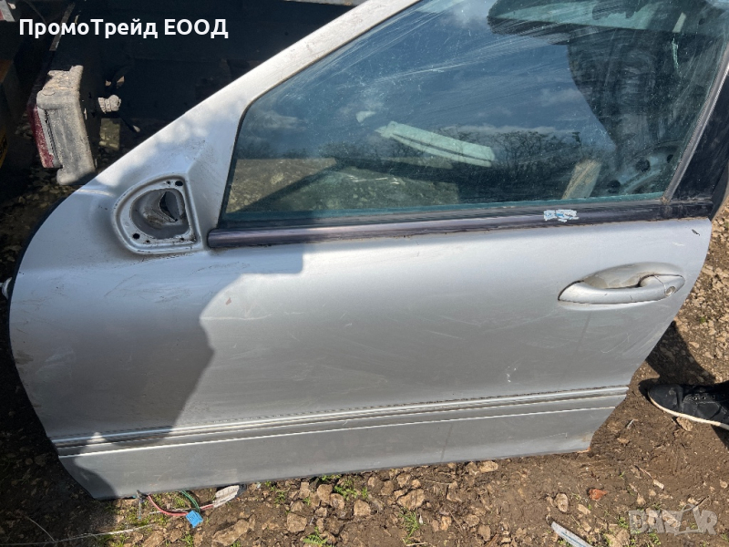Предна лява сива врата Mercedes C-klassa , снимка 1