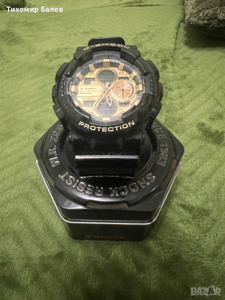 Черен часовник Casio G-shock , снимка 1