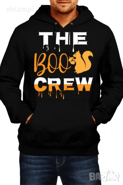 Мъжки Суитчър/Суитшърт The Boo Crew 1,Halloween,Хелоуин,Празник,Забавление,Изненада,Обичаи,, снимка 1