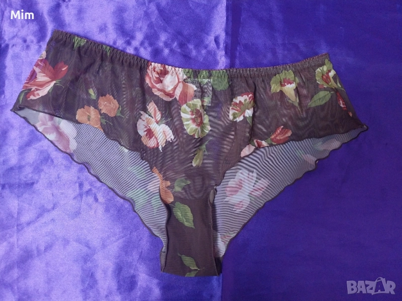 STINNA XL Кафява бикина на цветя , снимка 1