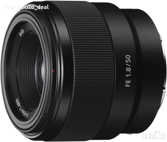 обектив Sony FE 50mm f/1.8 - чисто нов, 2г. гаранция, снимка 1
