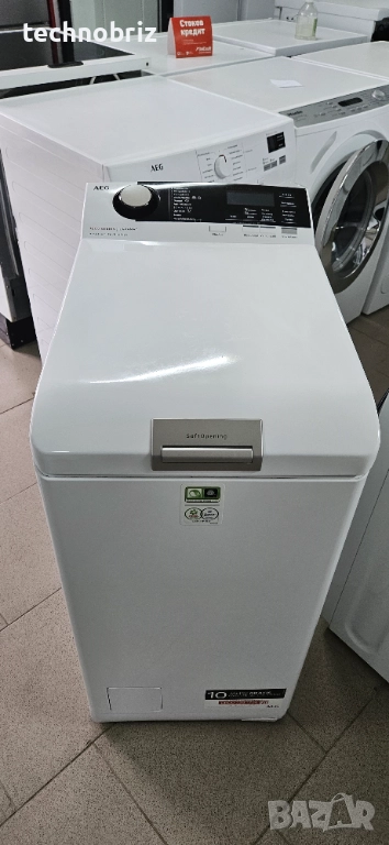 Немска инверторна пералня с горно зареждане AEG 7000 Series - ГАРАНЦИЯ, снимка 1