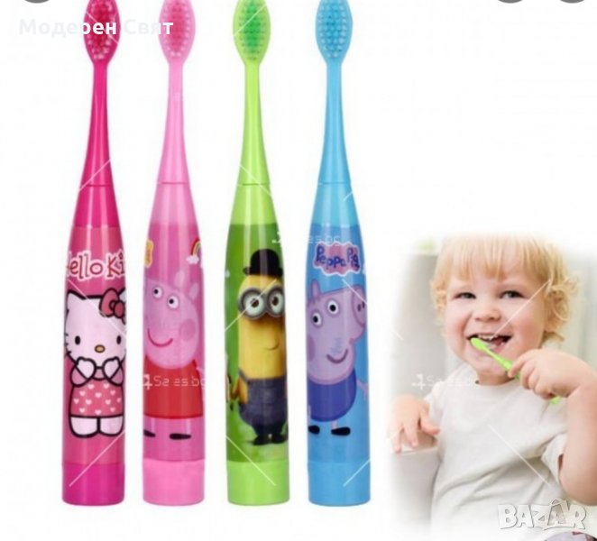 Електрическа детска четка с резервна глава , снимка 1