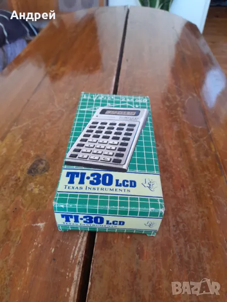 Стар калкулатор Texas Instruments TI30, снимка 1