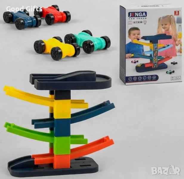 Автогараж Пързалка за колички, снимка 1