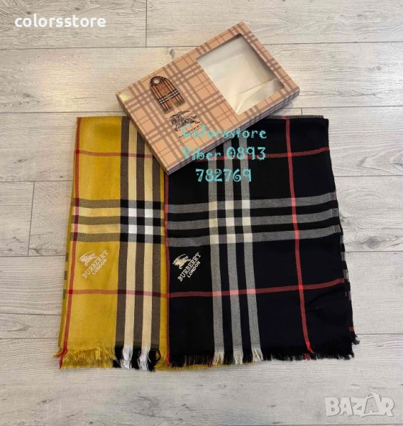 Луксозен шал Burbarry/IM48c, снимка 1