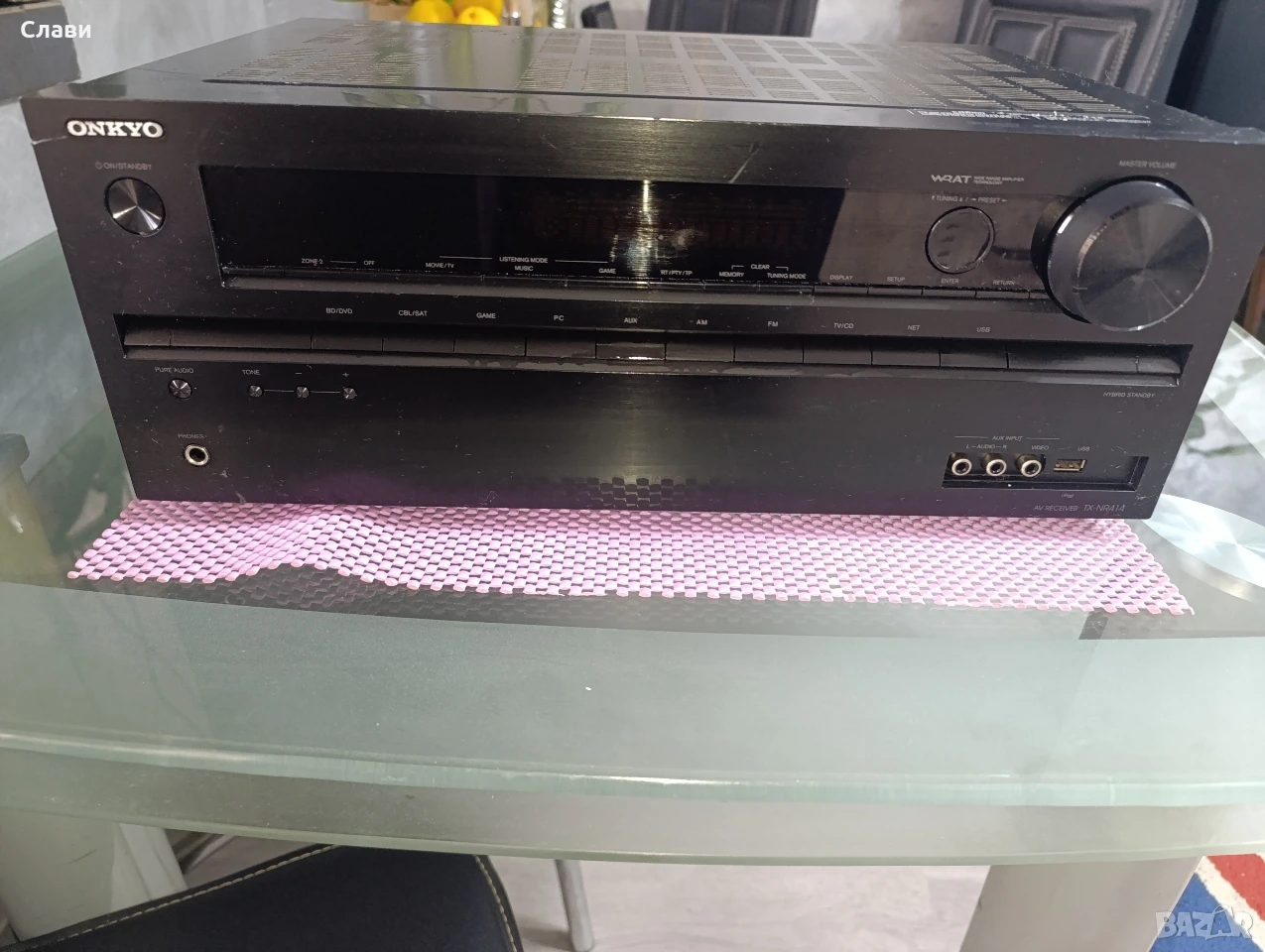 Receiver Onkyo TX-NR 414 ЗА , снимка 1