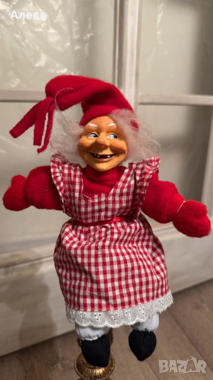 Винтидж коледна беззъба баба:) Норвегия., снимка 1