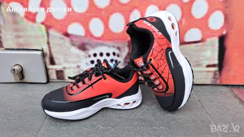 Английски маратонки на George със Spiderman, снимка 1