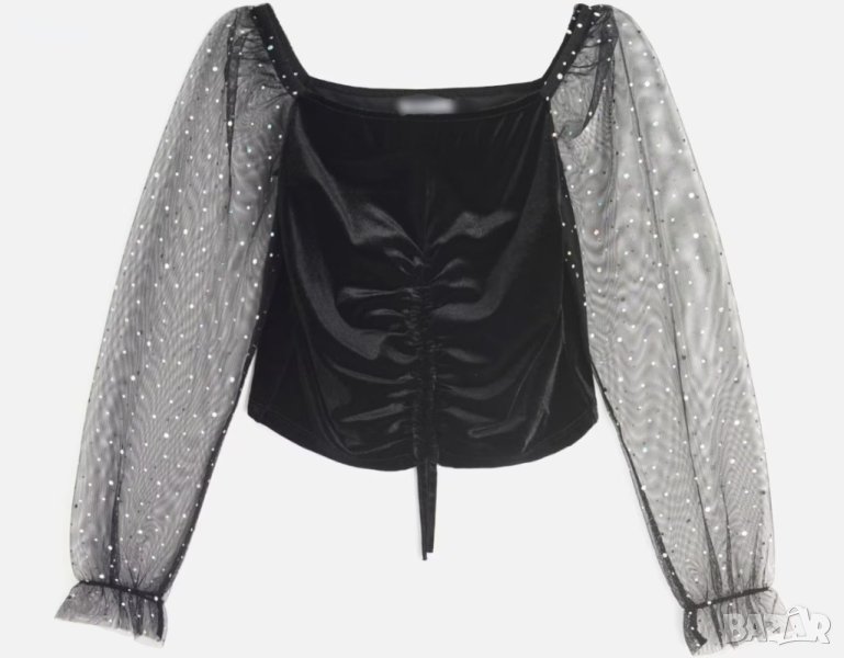 Блуза с буфан ръкави, снимка 1