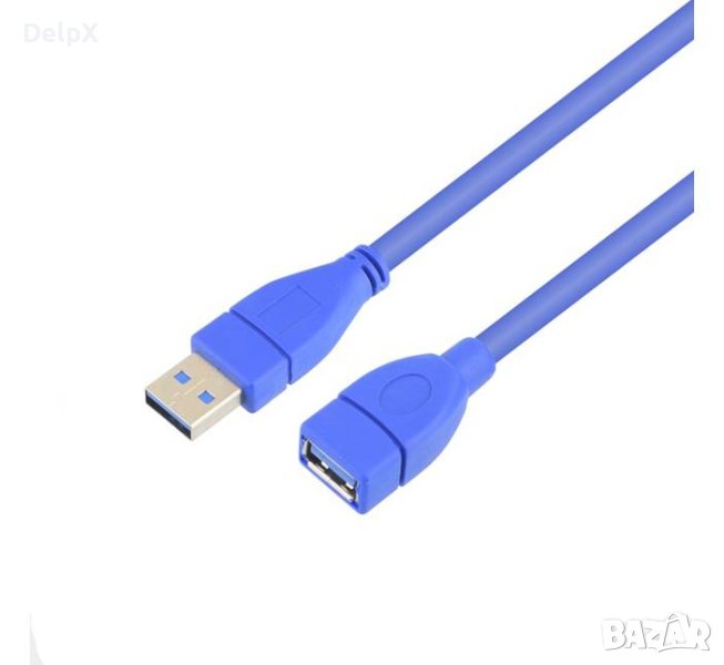 Кабел удължител 3.0, USB-A(м), USB-A(ж), 1,5m, снимка 1