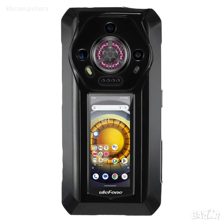 Калъф с протектор за Ulefone Armor 30 Pro – мек TPU удароустойчив калъф, прозрачен или черен, снимка 1