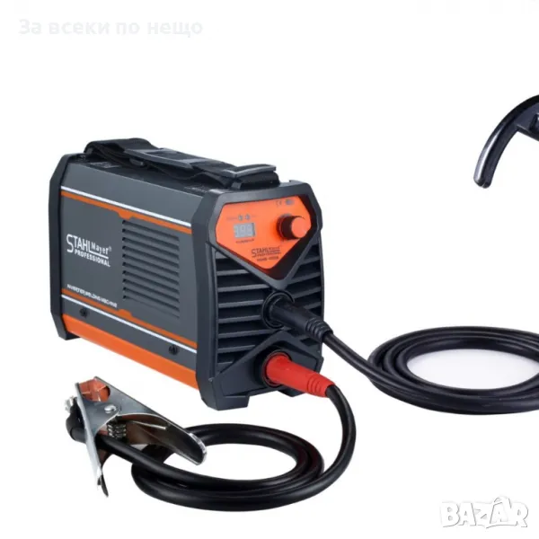 Професионален инверторен електрожен с дисплей 400А - Pro StahlMayer, снимка 1