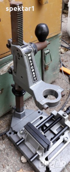 високо качество стойка за ръчна бормашина с менгеме ЛИКВИДАЦИЯ, снимка 1