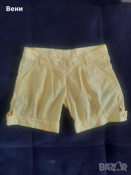 Жълти къси панталонки, снимка 1