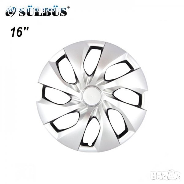 Комплект тасове Automat 416, Тасове за автомобил 16 цола, Сив, 4 броя, снимка 1