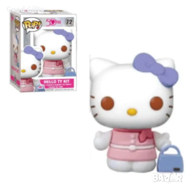 Funko POP Фигурка Hello Kitty #72 Кити с чанта, снимка 1
