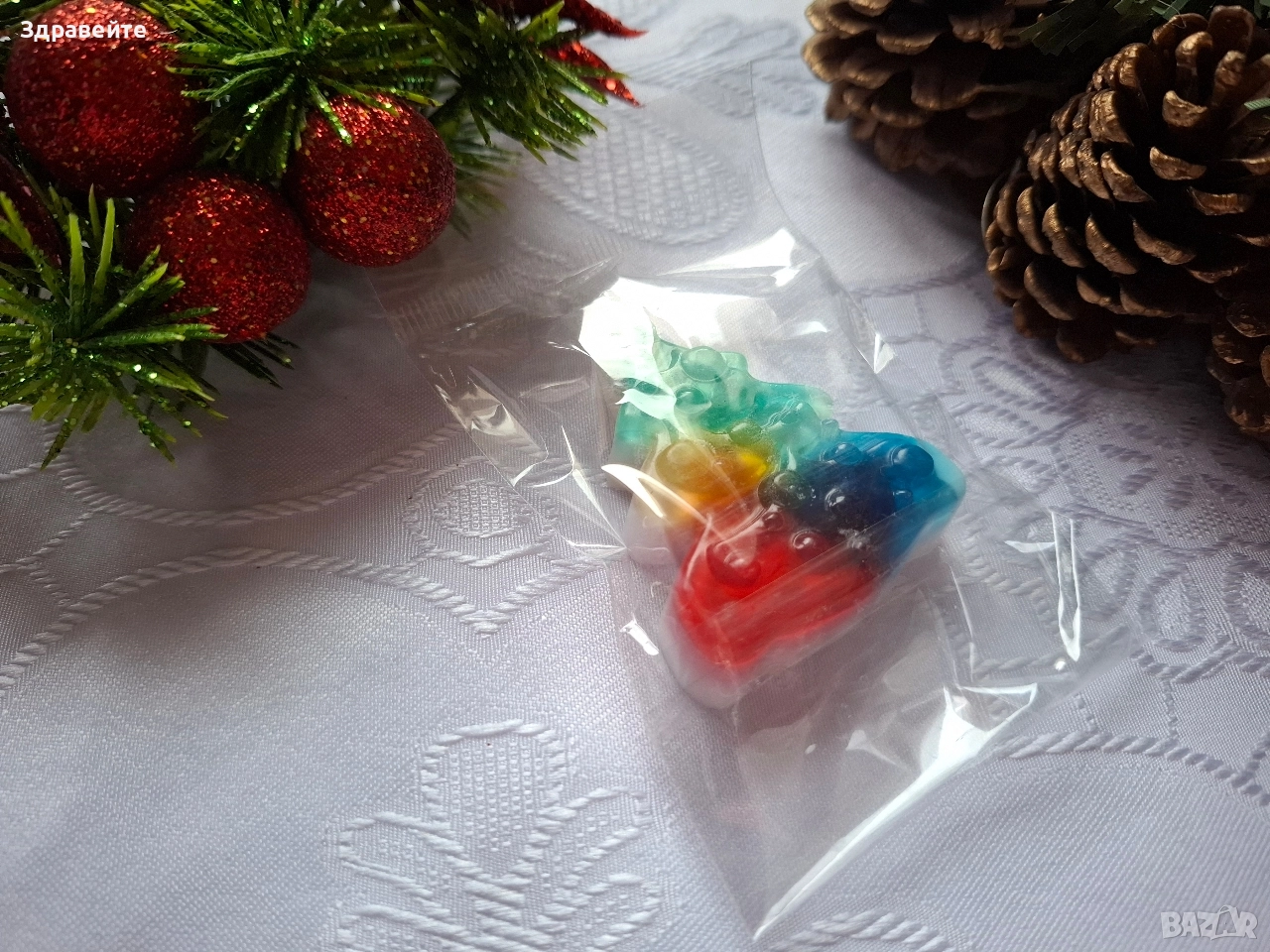 Глицеринови сапунчета с хипоалергенни етер масла на ниски цени, снимка 1