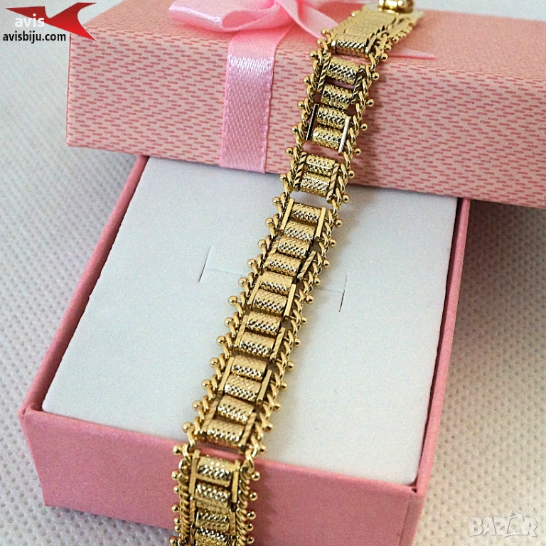 Гривна с 14К златно покритие 234841, снимка 1