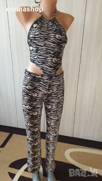 Атрактивен елегантен дамски гащеризон. Размер S-M., снимка 1